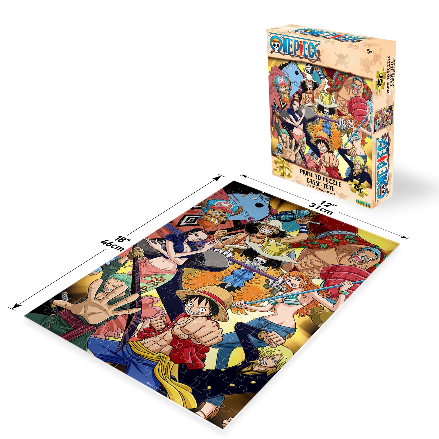 33397 Toei One Piece Rally 150pc 12x18"