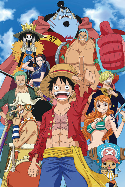 33401 Toei One Piece Luffy Point 150pc 12x18"