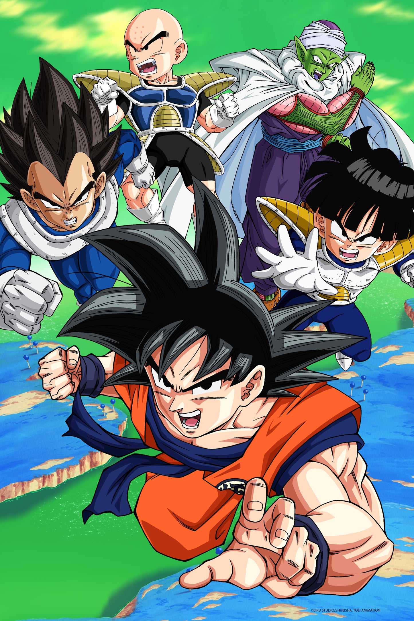 33402 Toei DragonBall Z Fly 150pc 12x18"