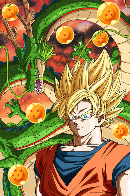 33403 Toei DragonBall Z Dragon 150pc 12x18"