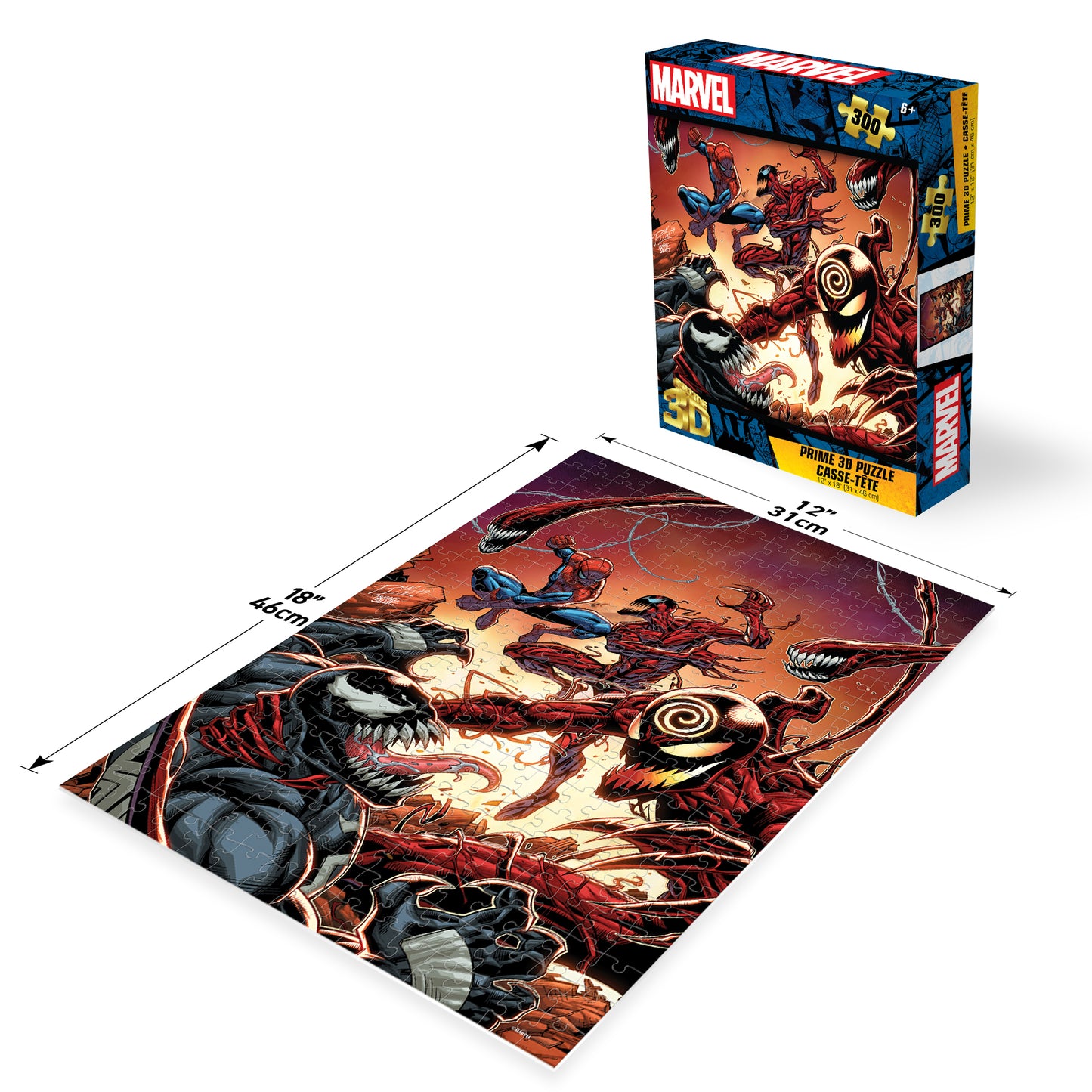 33404 Marvel Spider-Man Venom 300pc 12x18"
