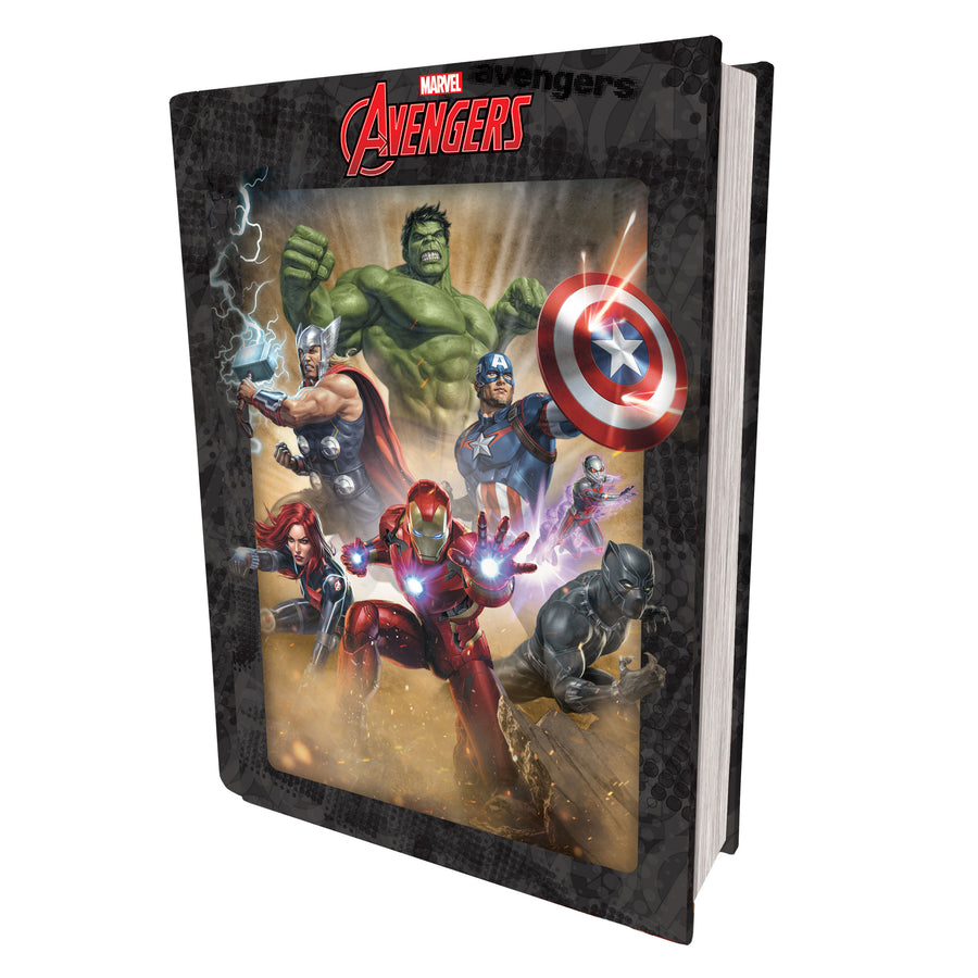 Avengers Marvel 3D Jigsaw Puzzle in Tin Book Packaging 35562 300pc 18x12"
