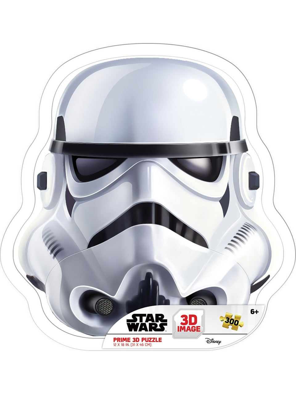 Star Wars Stormtrooper Puzzle – 300 Piece Prime 3D Jigsaw in Shaped Tin (18"x12")