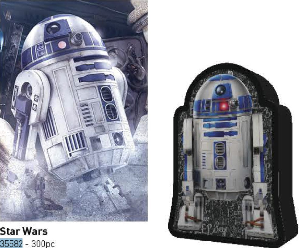 35582 | Star Wars R2D2 Shaped Tin 300pc 18x12"