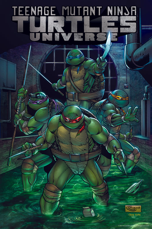 35642 | TMNT Prime 3D Jigsaw Puzzle 35642 300pc 12x18"