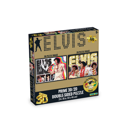 37519 | 3D/2D ABG Elvis Presley 500pc 24x18"