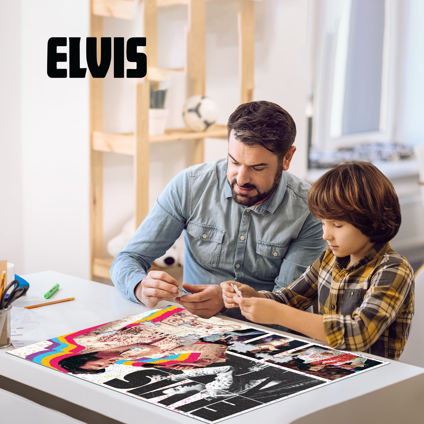 37519 | 3D/2D ABG Elvis Presley 500pc 24x18"