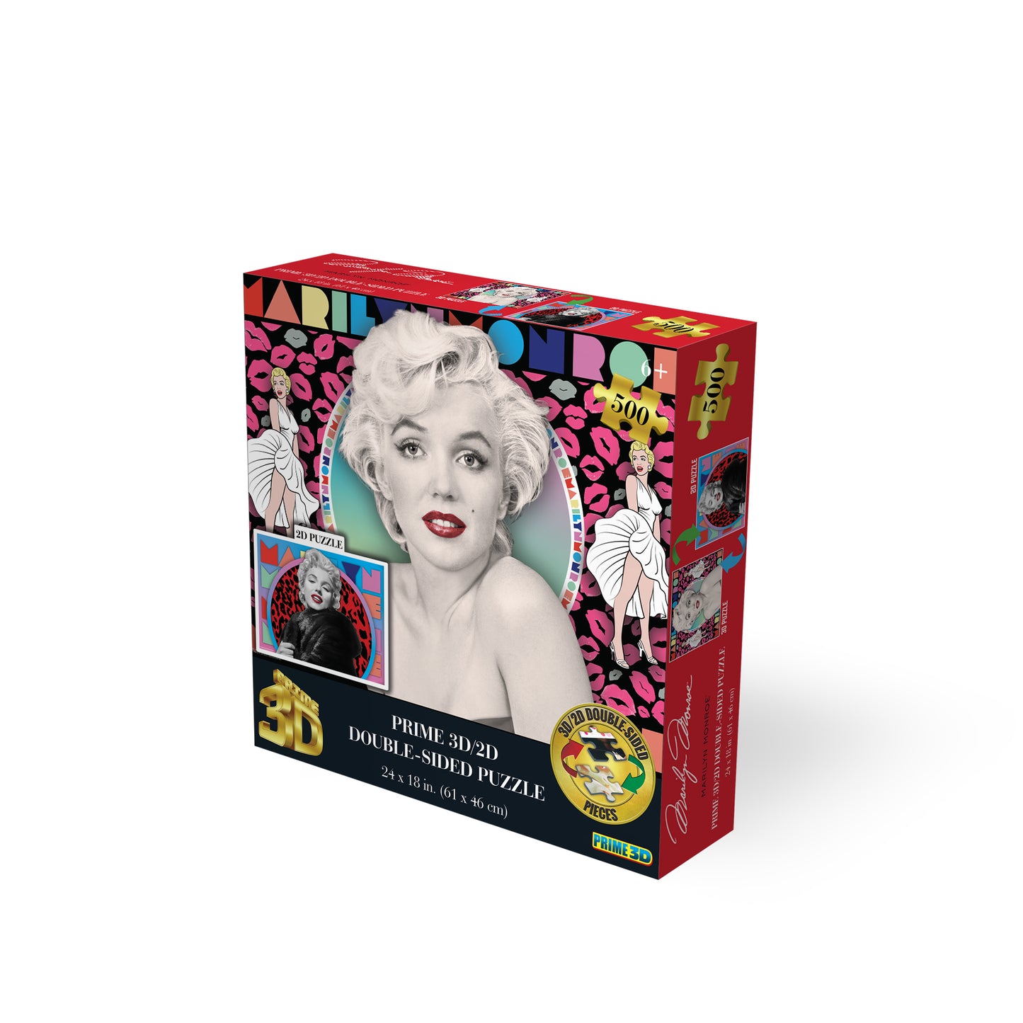 Marilyn Monroe 3D Puzzle – Prime3D Lenticular Edition | 37520