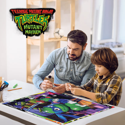 Teenage Mutant Ninja Turtles Puzzle – 300 Piece 3D/2D Nickelodeon Jigsaw (24"x18") | 37540