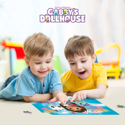 3D/2D Universal Gabby's Dollhouse 48pc | Prime 3D Lenticular Jigsaw Puzzle | 12x18" | 37543