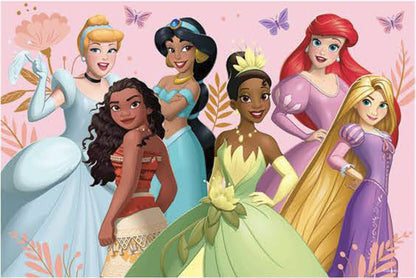 37550 | 3D/2D Disney Princess 200pc 12x18"