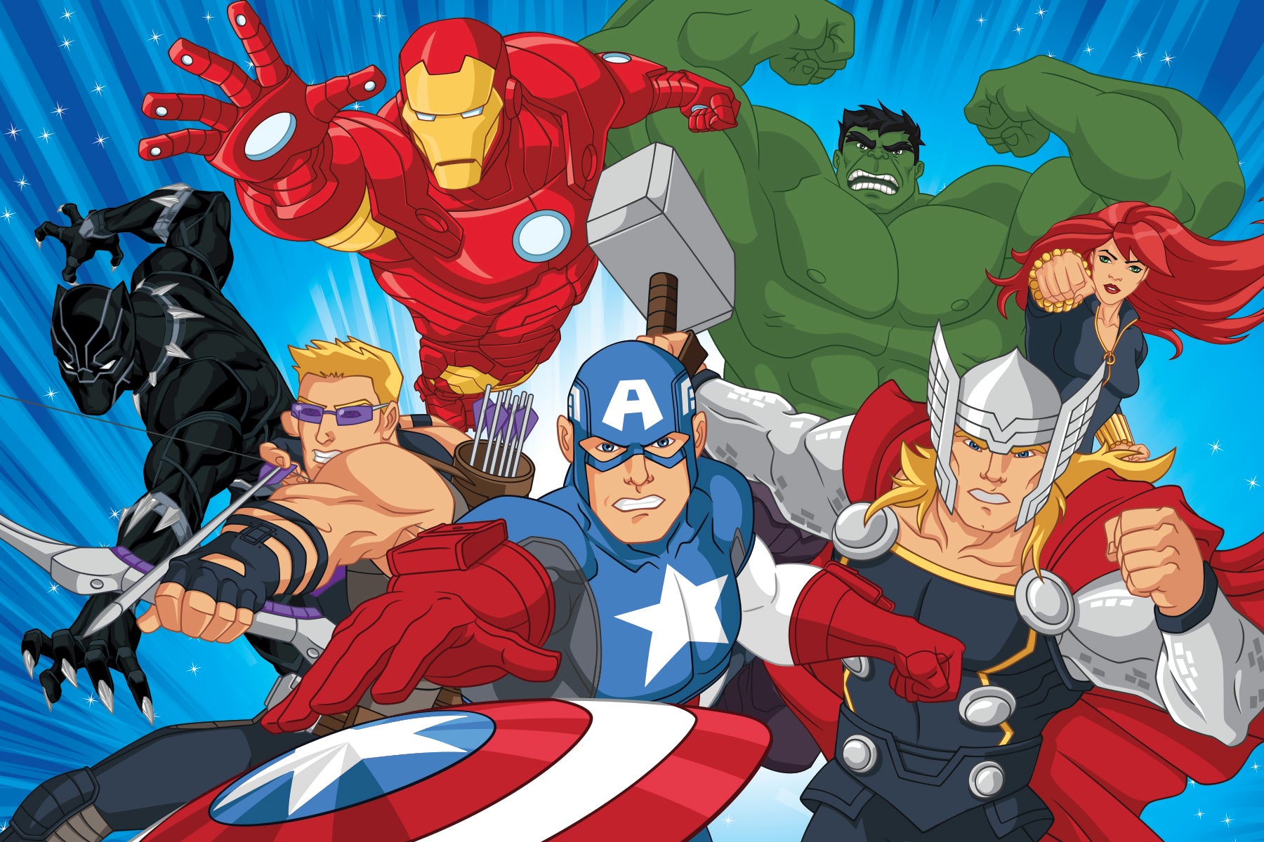 Avengers Puzzle – 200 Piece 3D/2D Marvel Jigsaw for Kids (12"x18")