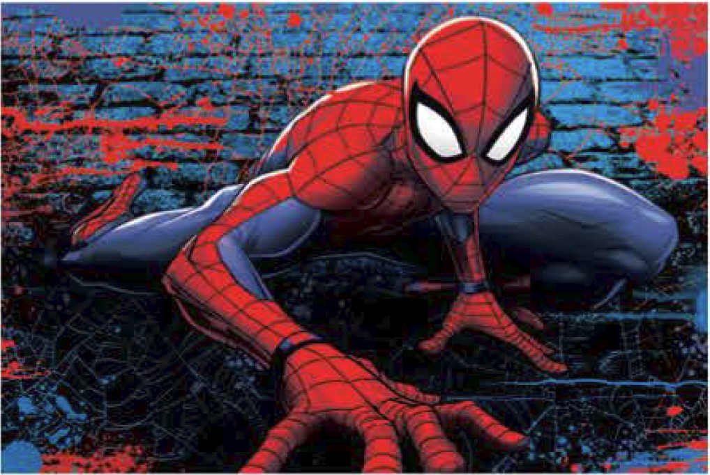 Spider-Man Puzzle – 200 Piece 3D/2D Marvel Jigsaw for Kids (12"x18")