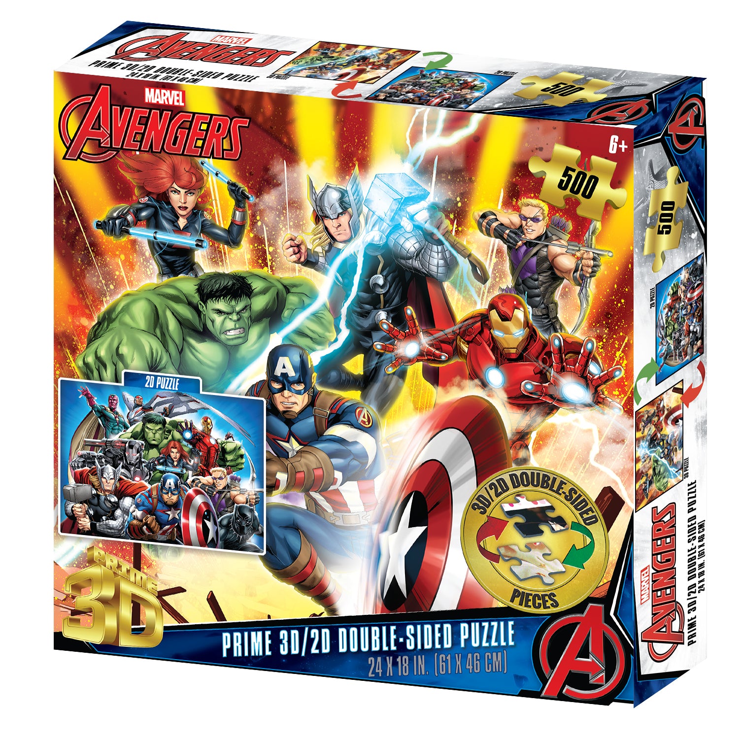 Marvel Avengers 3D Puzzle – Lenticular Edition