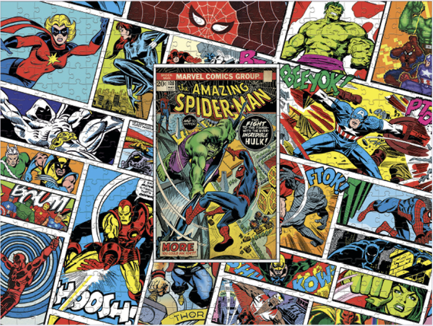 42507 COLLECTR Marvel Comic Book Spiderman 416pc 24x18"