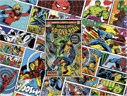 42507 COLLECTR Marvel Comic Book Spiderman 416pc 24x18"