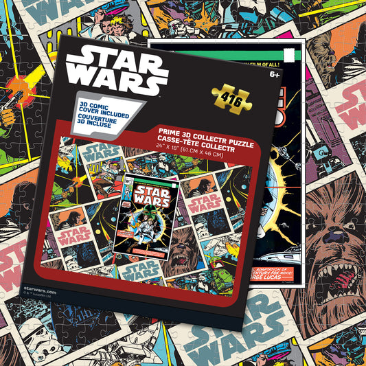 42510 COLLECTR Star Wars Comic Book Luke Lightsaber 416pc 24x18"