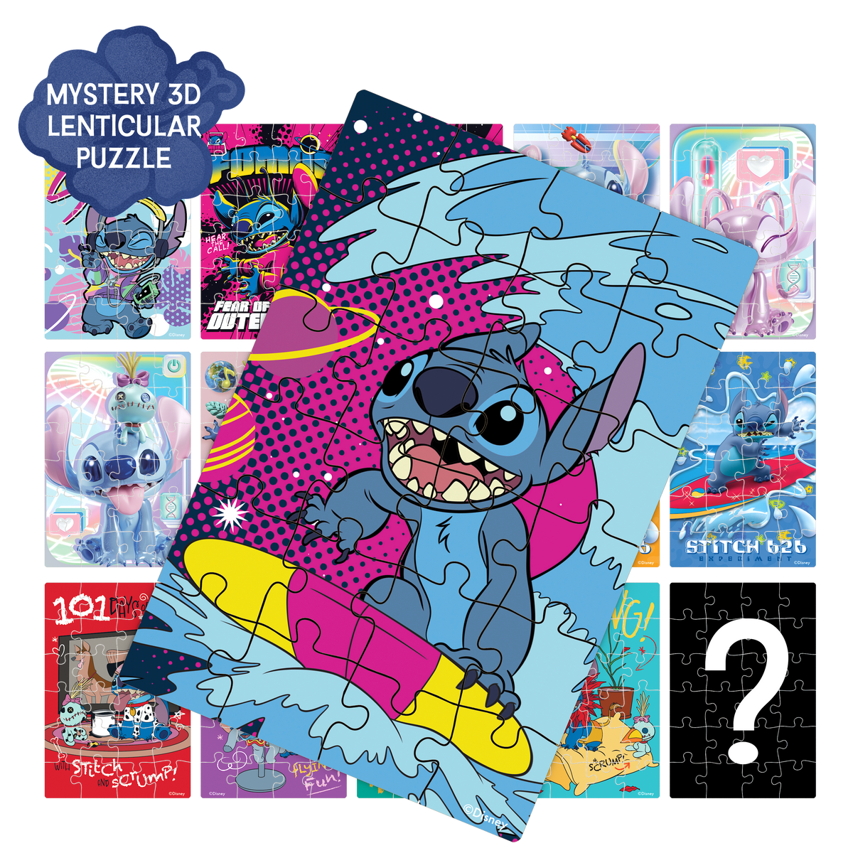47002 Disney Stitch Mystery 24PC Blind Bag (16 unit/CDU)