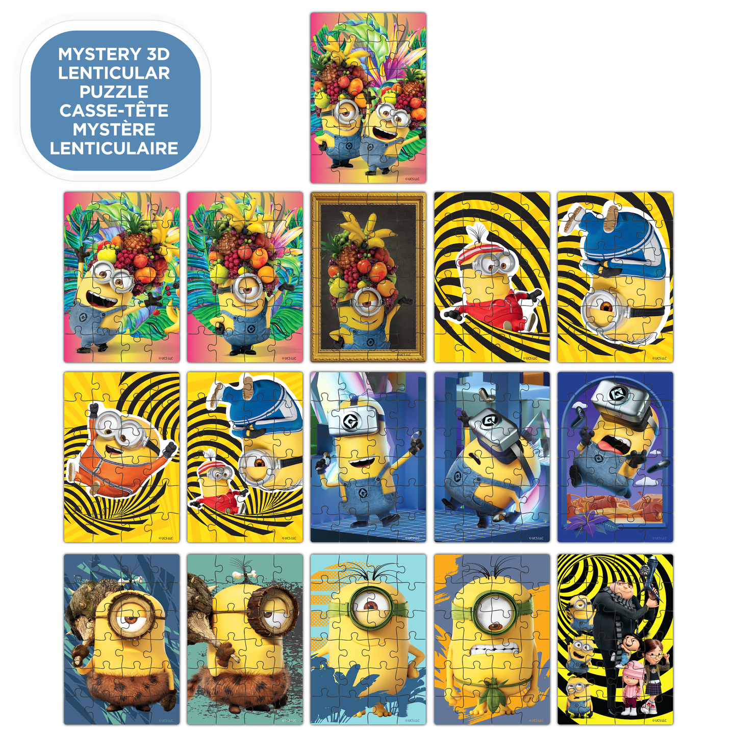 47007 Universal Minions Mini Mystery Blind Bag CDU