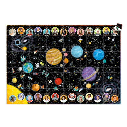 49110 | Banana Panda Suuuper Size Puzzle Solar System 300pcs 7+