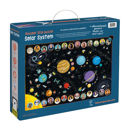 49110 | Banana Panda Suuuper Size Puzzle Solar System 300pcs 7+