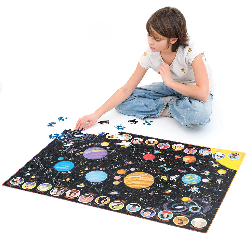 49110 | Banana Panda Suuuper Size Puzzle Solar System 300pcs 7+