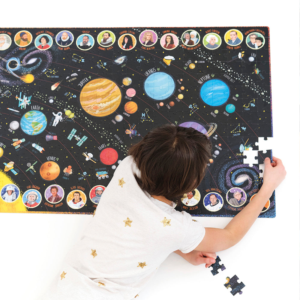 49110 | Banana Panda Suuuper Size Puzzle Solar System 300pcs 7+