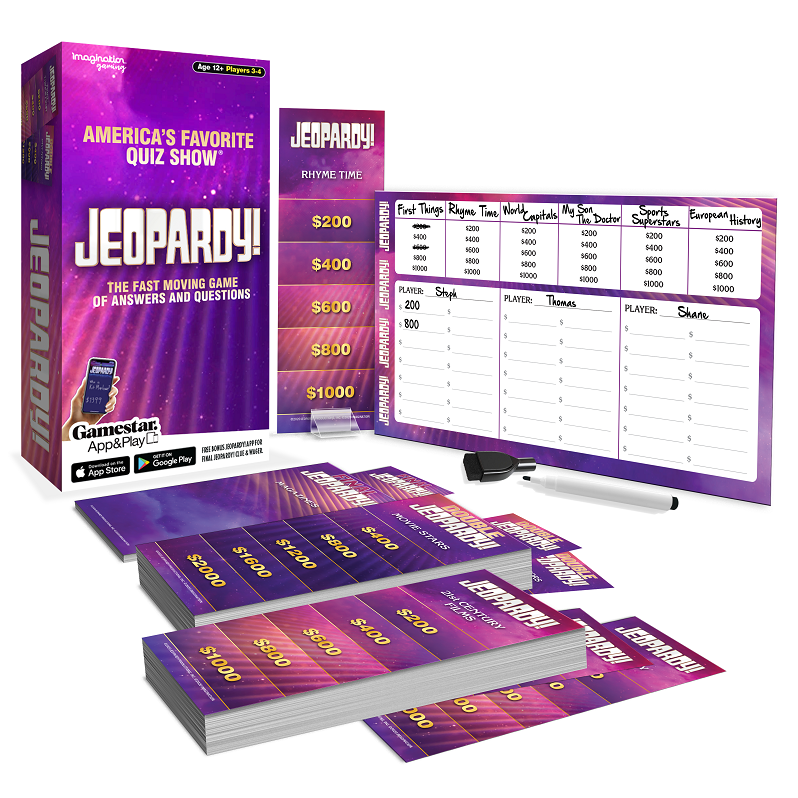 Jeopardy! Board Game – Play America’s Favorite Quiz Show at Home