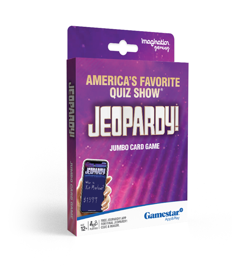 6840 | Jeopardy Jumbo Card Game