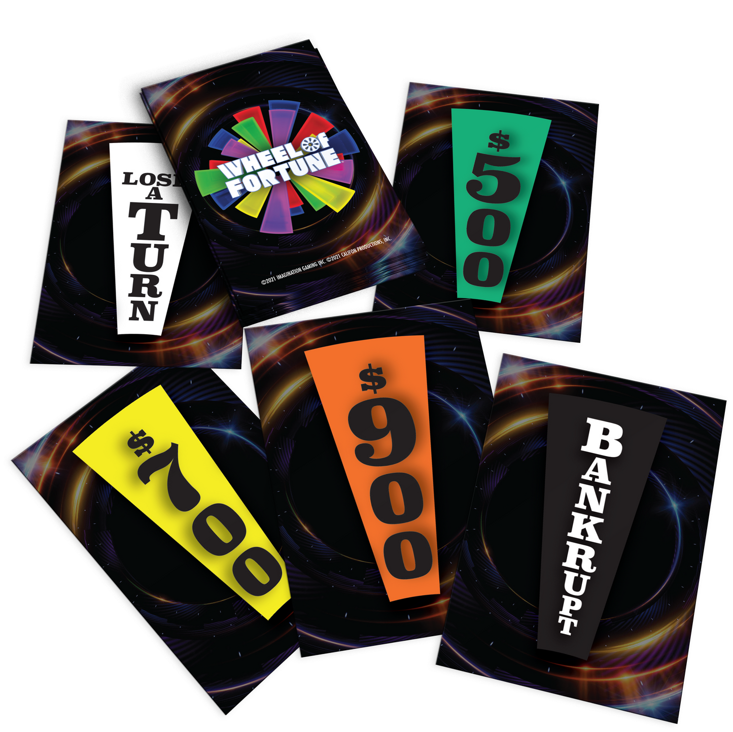6843 | Wheel of Fortune Jumbo Card Game