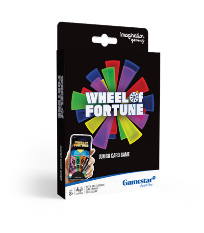 6843 | Wheel of Fortune Jumbo Card Game