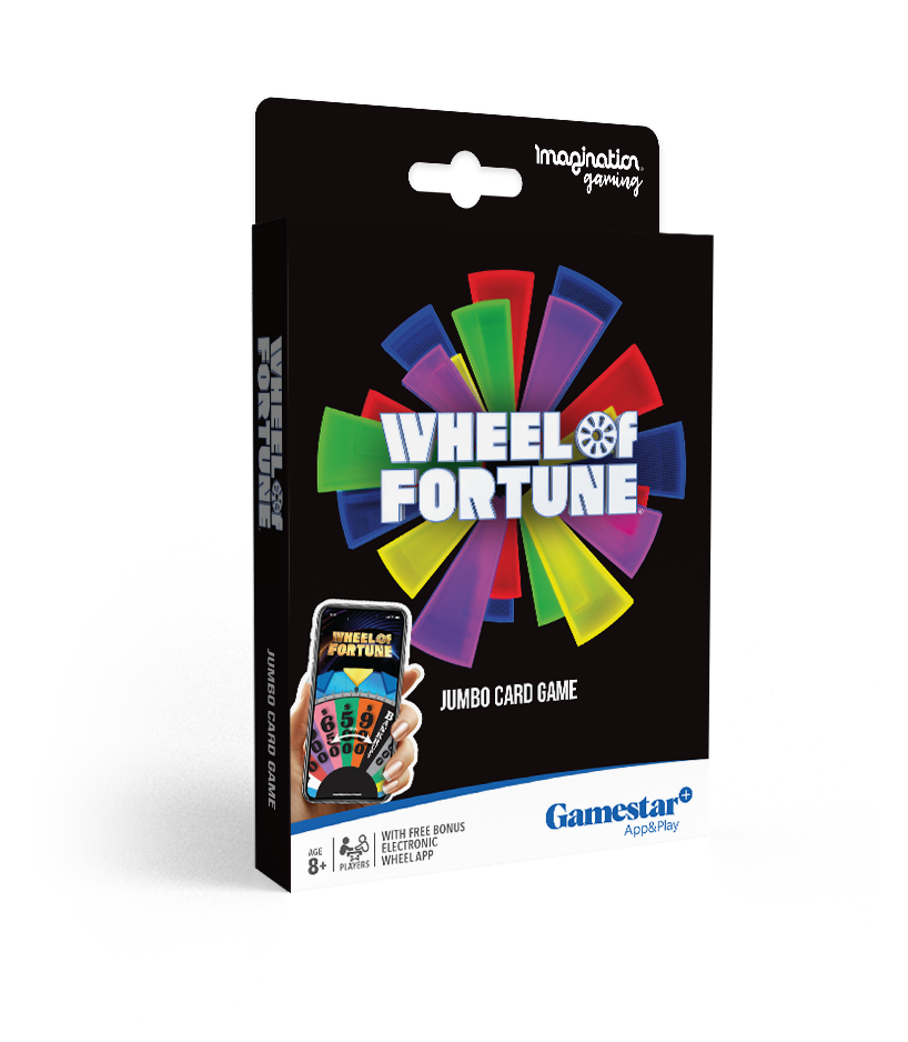 6843 | Wheel of Fortune Jumbo Card Game