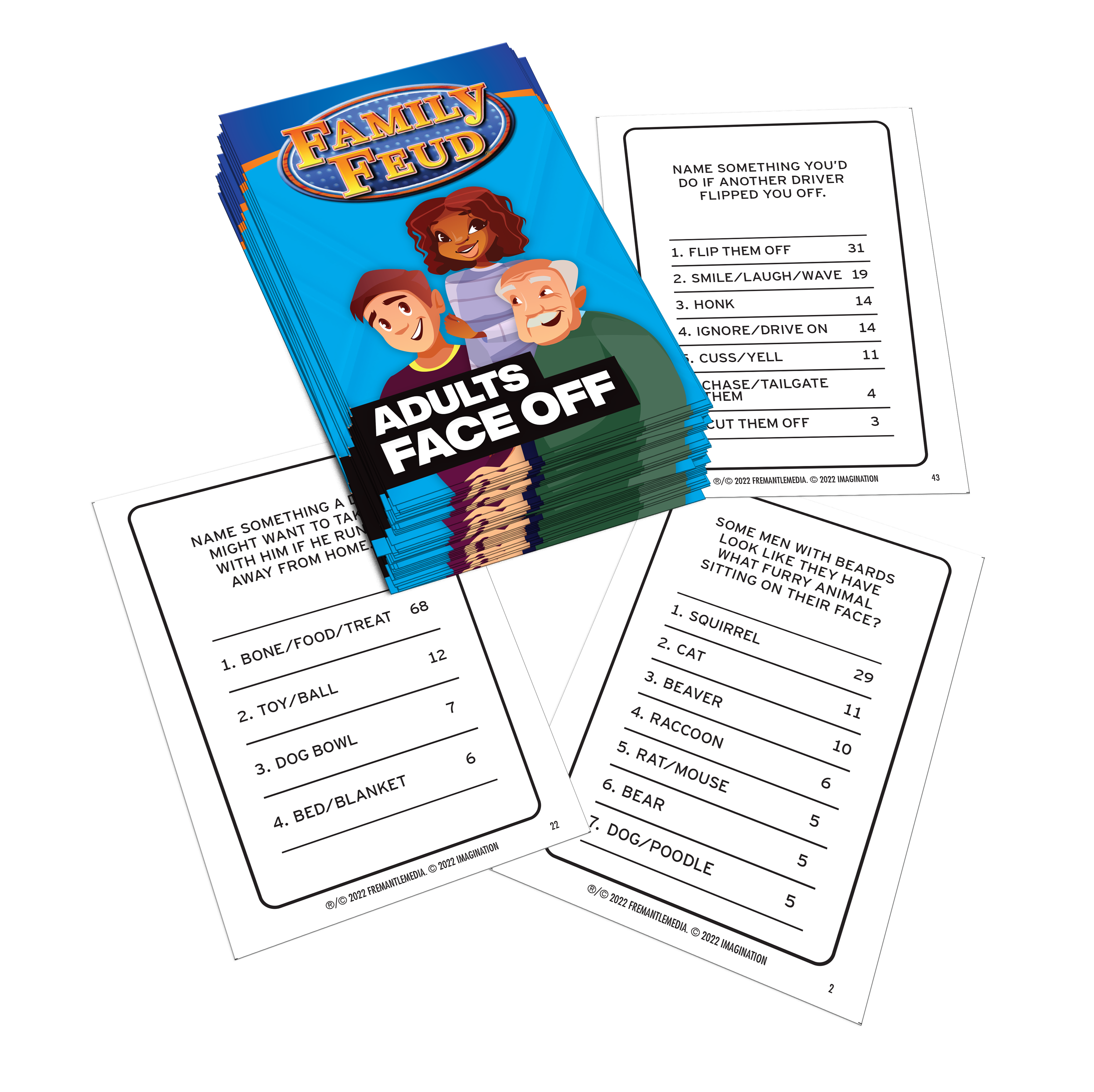 Family Feud Kids vs Adults Board Game – Fun Family Trivia Challenge