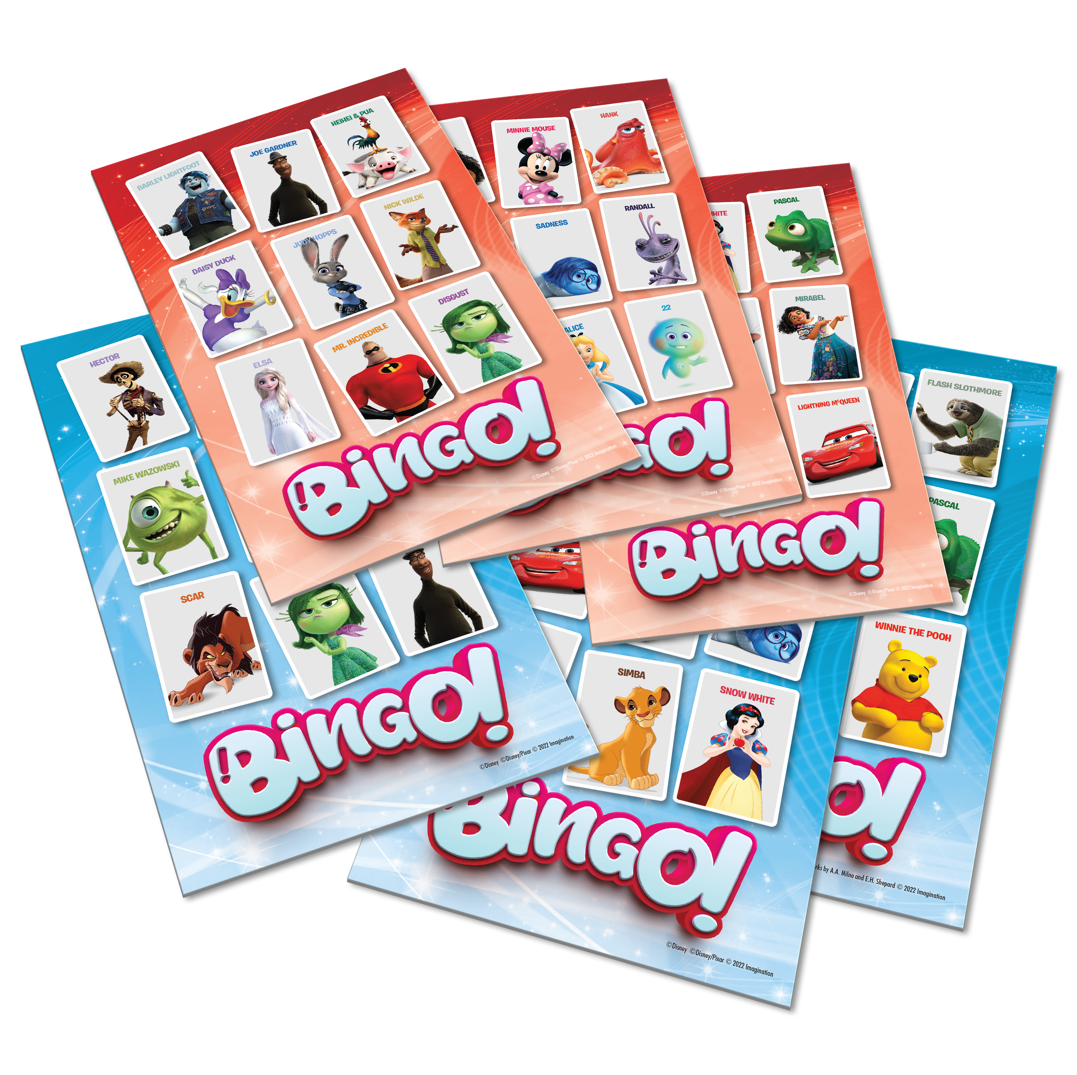 Disney Family Game Night: 10-in-1 Kids & Family Board Game Collection