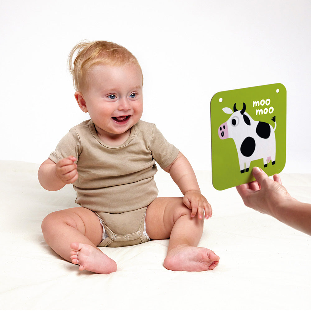 76277 | Banana Panda High Contrast Baby Cards 6m+ 9m+