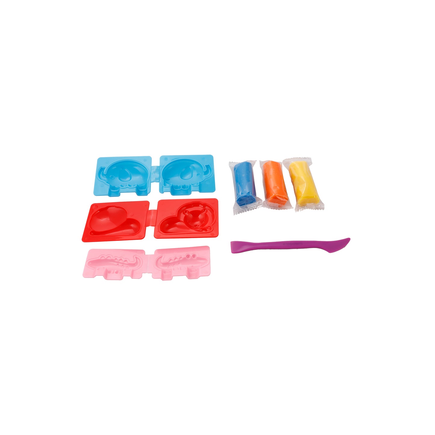 A1-2200 | A1 Crayola Silly Scent Dough Small Playset Safari Animals