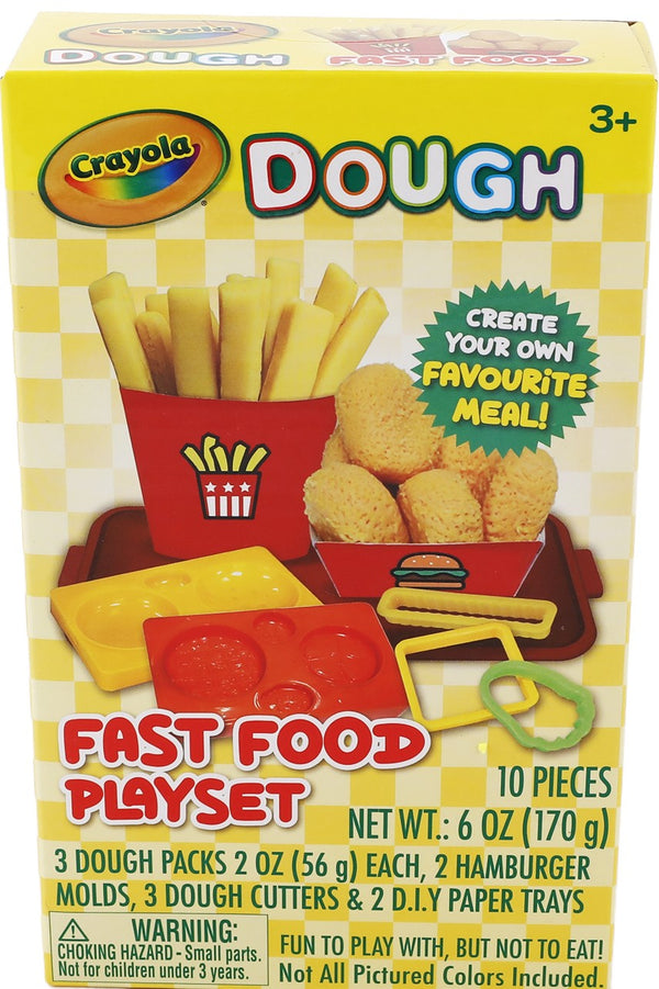 A1-2211 | A1 Crayola Silly Scent Dough Small Playset Fast Food