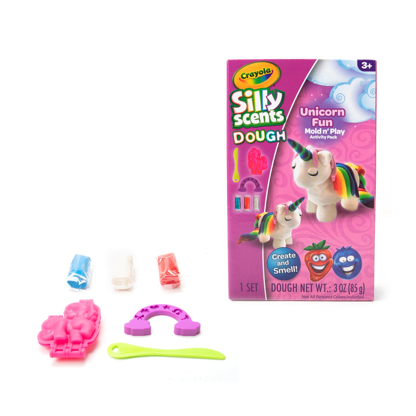 A1-2368 | A1 Crayola Silly Scent Dough Small Playset Unicorn