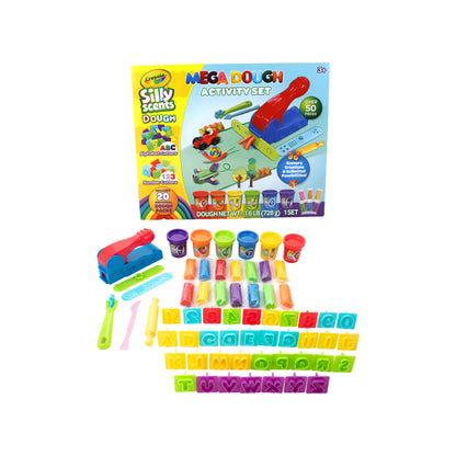 A1-2494 | A1 Crayola Silly Scent Dough MEGA Activity Set 50pc (6x2oz, 14x1oz)