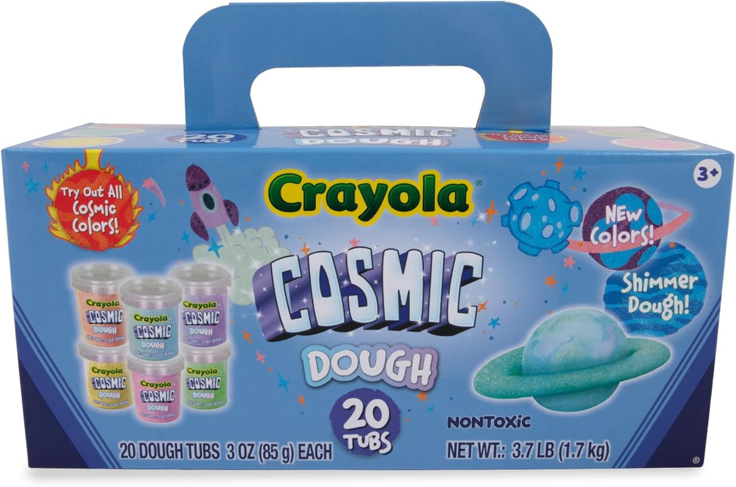 A1-2935 | A1 Crayola COSMIC Dough BOX 20 x 3oz