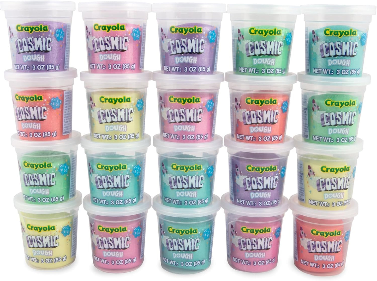 A1-2935 | A1 Crayola COSMIC Dough BOX 20 x 3oz
