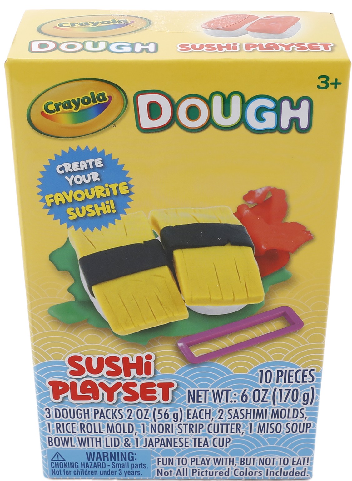 A1-3148 | A1 Crayola Silly Scent Dough Small Playset Sushi