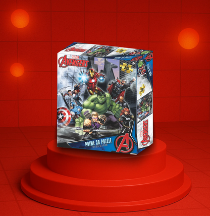 Avengers Marvel 3D Jigsaw Puzzle 32549 500pc 24x18"