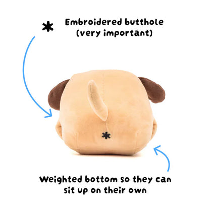 Eff-It Friends Bernard Bear Plush 5.5", Stressed Never Looked So Cute | Eff-It Friends | R-TY-PLSH-0003
