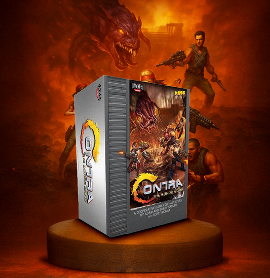Contra – Cooperative Run & Gun Board Game