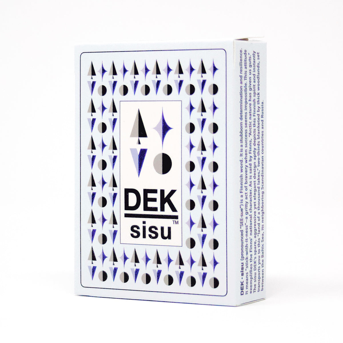 29422 | DEK of Cards: sisu DEK–Scandinavian Design Playing Cards
