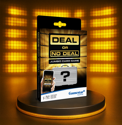 Deal or No Deal Jumbo Card Game – The Ultimate Game Show Experience at Home
