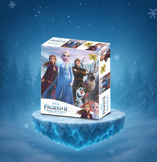 Frozen Disney 3D Jigsaw Puzzle – 200 Piece Family Puzzle | Prime3D | 24x18" | 1Di Canada