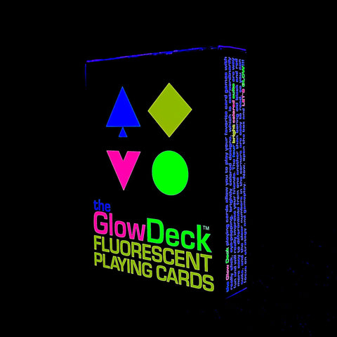 29425 | Glow Deck: Fluorescent Playing Cards with Unique Suit Designs