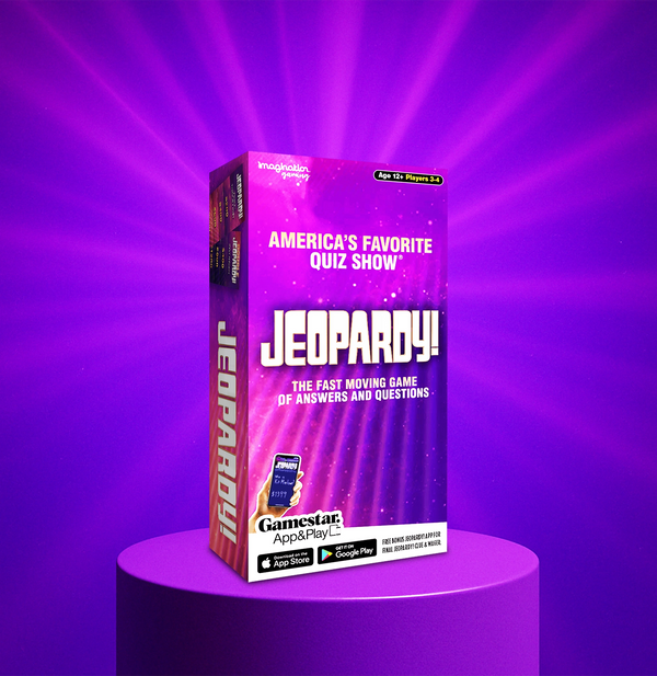 Jeopardy! Board Game – Play America’s Favorite Quiz Show at Home (Ages 12+)